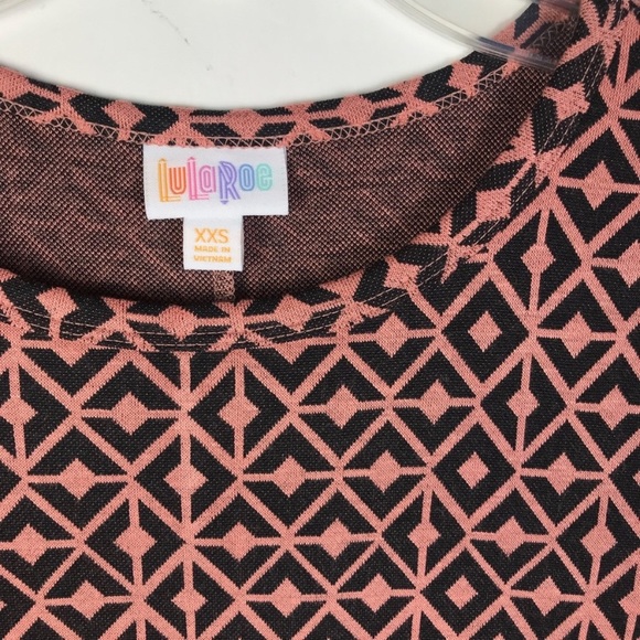 LuLaRoe Carly Swing Midi TShirt Dress #918 - Picture 3 of 6